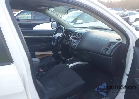 2013 Mitsubishi Outlander Sport Es from USA, damaged, VIN 4A4AP3AU6DE020533